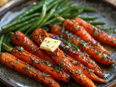 Recette Délicieuse : Comment Préparer des Carottes Glacées au Beurre