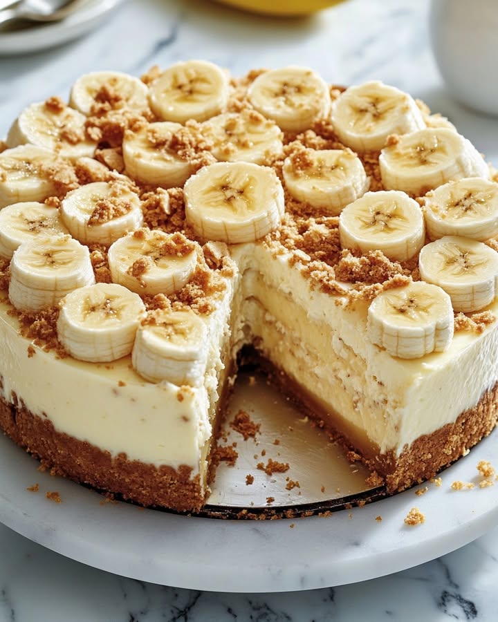 Cheesecake Banane Crémeux