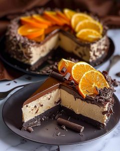 Cheesecake Chocolat Orange