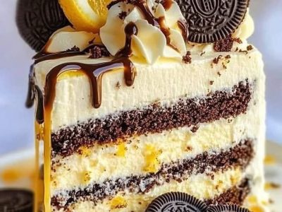 Cheesecake Citron Oreo : la recette facile et croustillante