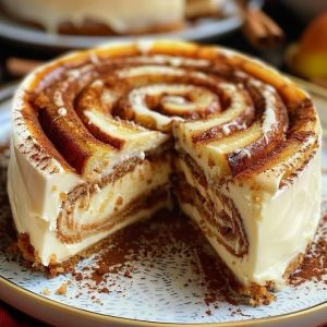 Cheesecake Rouleaux Cannelle