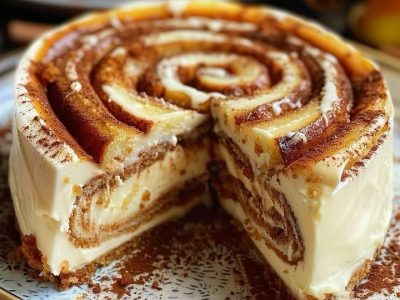 Cheesecake Rouleaux Cannelle Facile