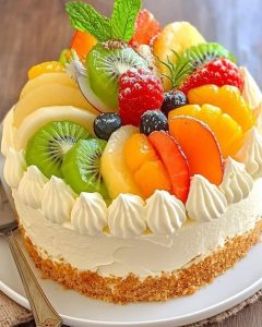 Cheesecake Tropical Fruité