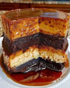 Chocoflan Maison Délicieux