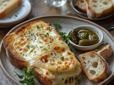Recette de Croque-Monsieur au Fromage Fondant : Un Classique Français