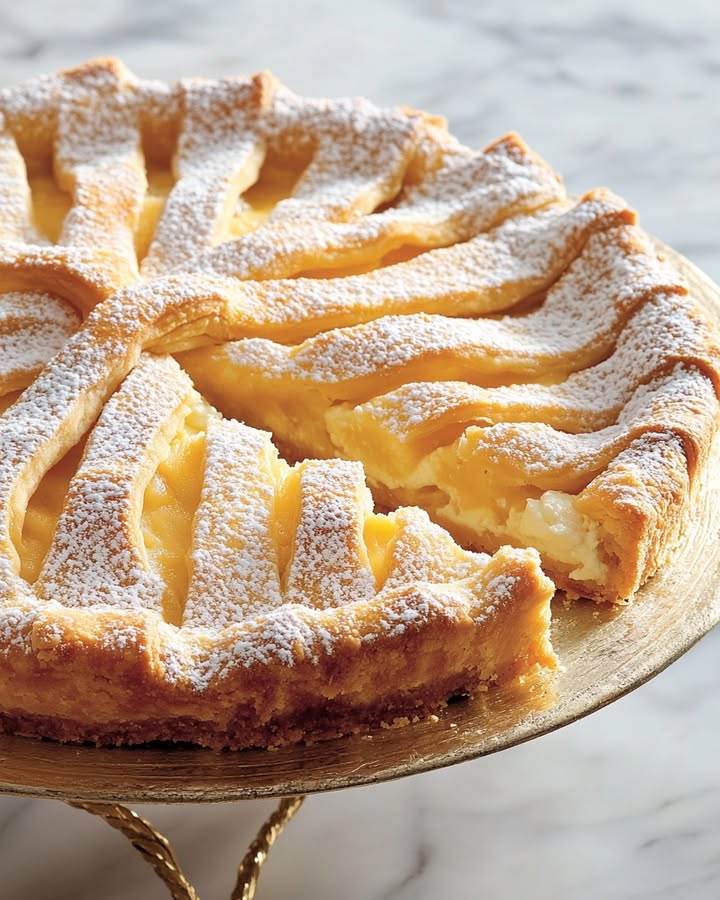 Crostata Ricotta Festive