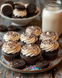 Cupcakes Oreo maison