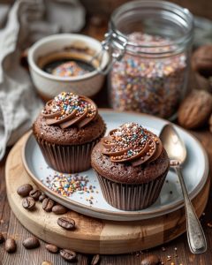 Cupcakes au café et cacao
