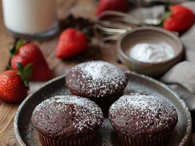 Recette Inratable des Cupcakes au Chocolat Fondant