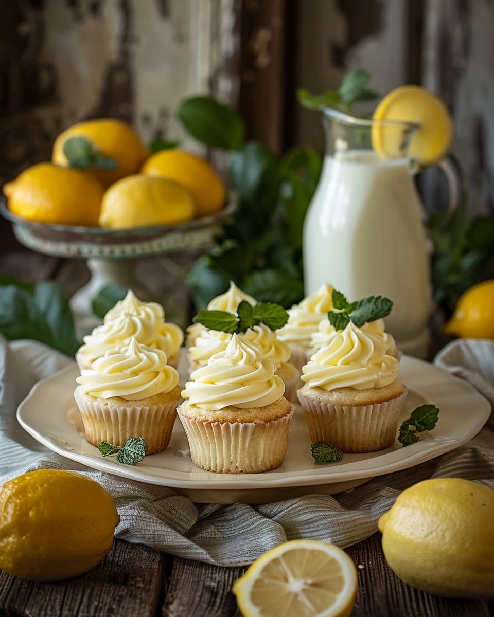Cupcakes au citron vert