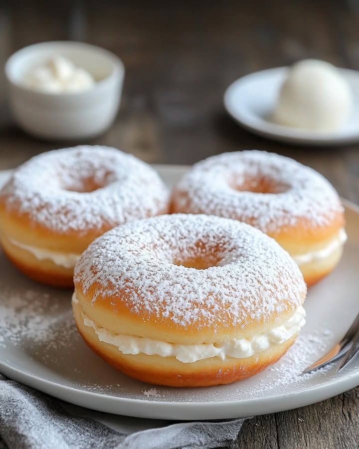 Donuts Chocolat Mascarpone Luxueux