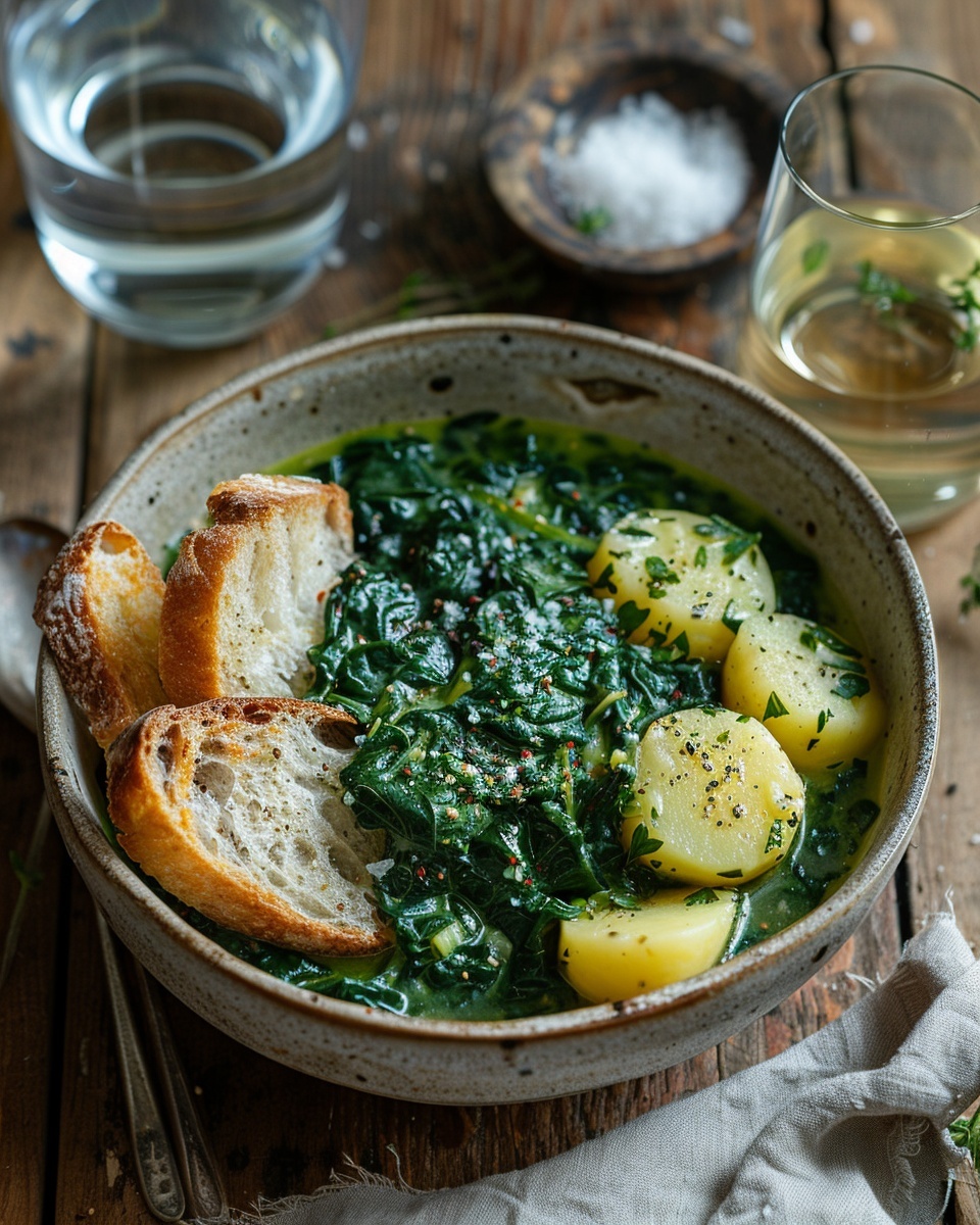 Épinards à la crème