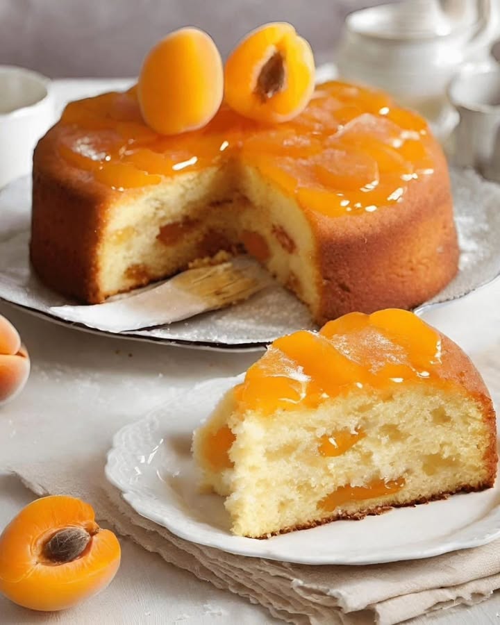 Gâteau Abricot Moelleux