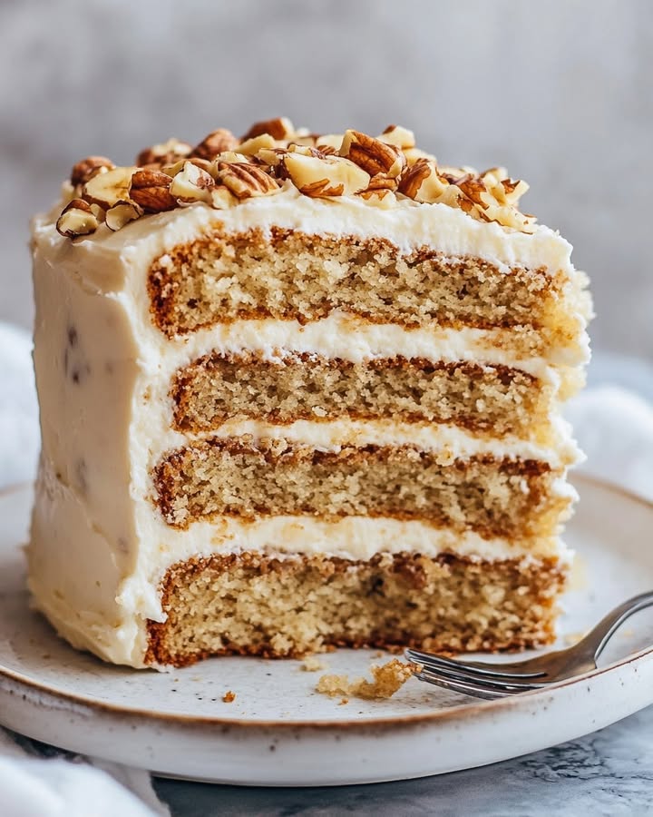 Gâteau Banane Vanille