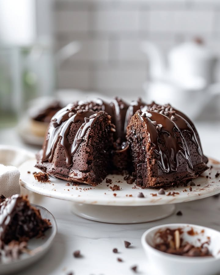 Gâteau Bundt Chocolat Délicieux