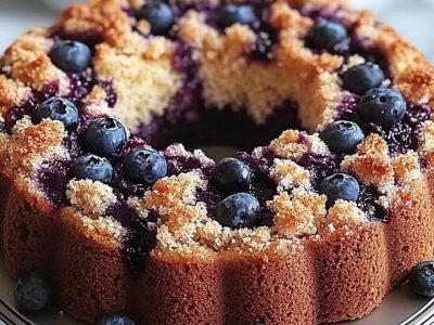 Gâteau Café Myrtille : Recette Facile et Savoureuse