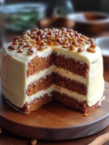 Gâteau Carotte Caramel