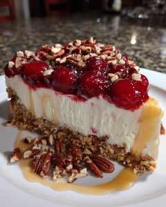 Gâteau Cerise Pécan