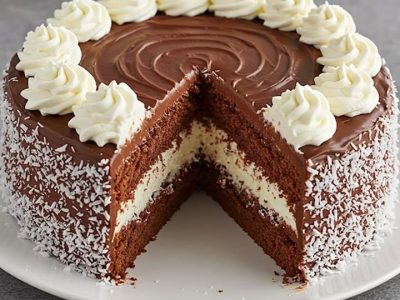 Gâteau Chocolat Coco Facile et Fondant