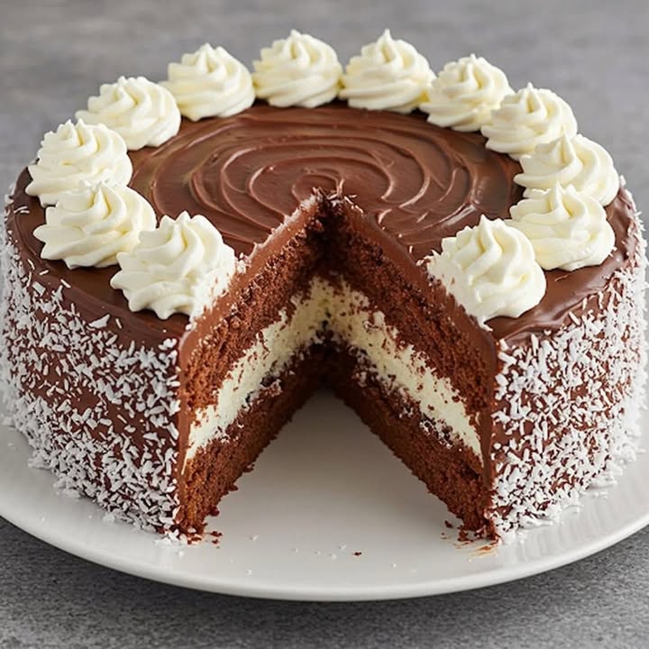 Gâteau Chocolat Coco