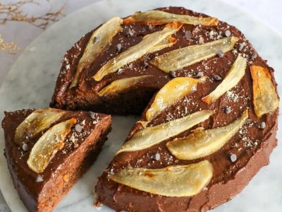 Gâteau Chocolat-Poire Vegan : La Recette Facile