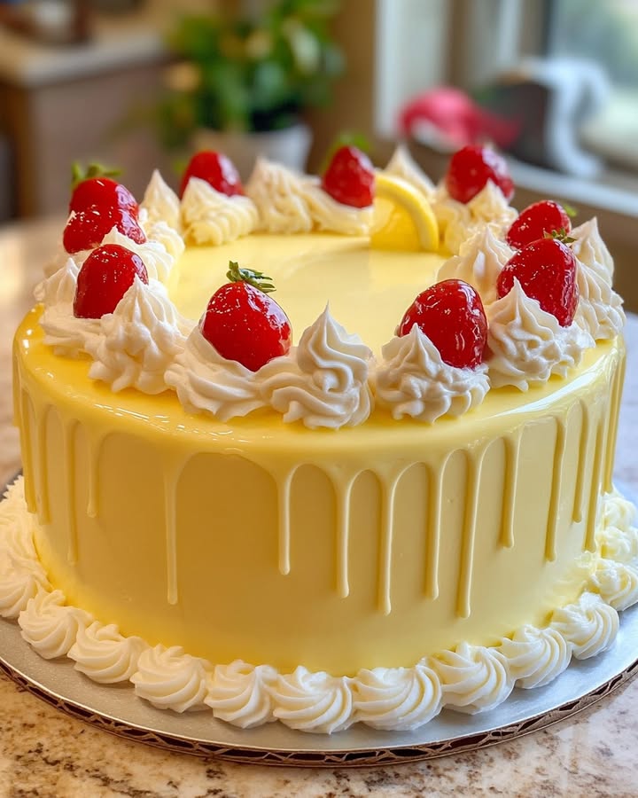 Gâteau Citron Rêveux