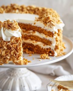 Gâteau Croquant Potiron