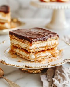 Gâteau Éclair Caramelisé