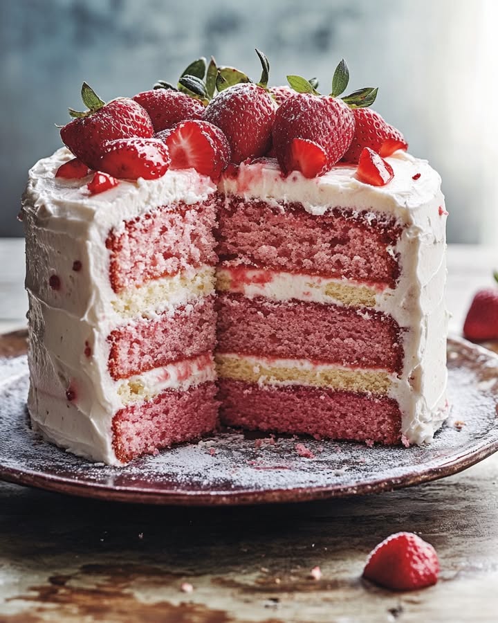 Gâteau Fraise Parfait