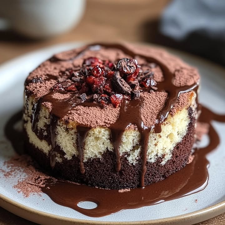 Gâteau Marbré Express