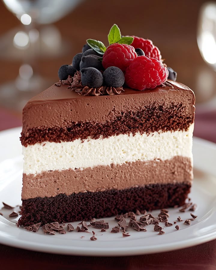 Gâteau Mousse Chocolat