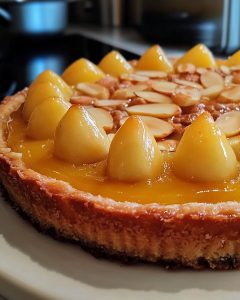 Gâteau Poires Amandes