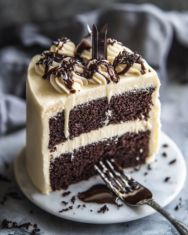 Gâteau Tuxedo Végétal