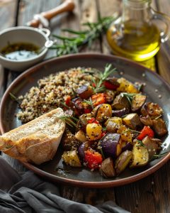 Légumes rôtis au four