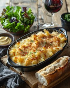 Mac and cheese à la française