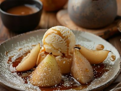 Recette Délicieuse du Moelleux à la Poire et Caramel: Un Dessert Incontournable