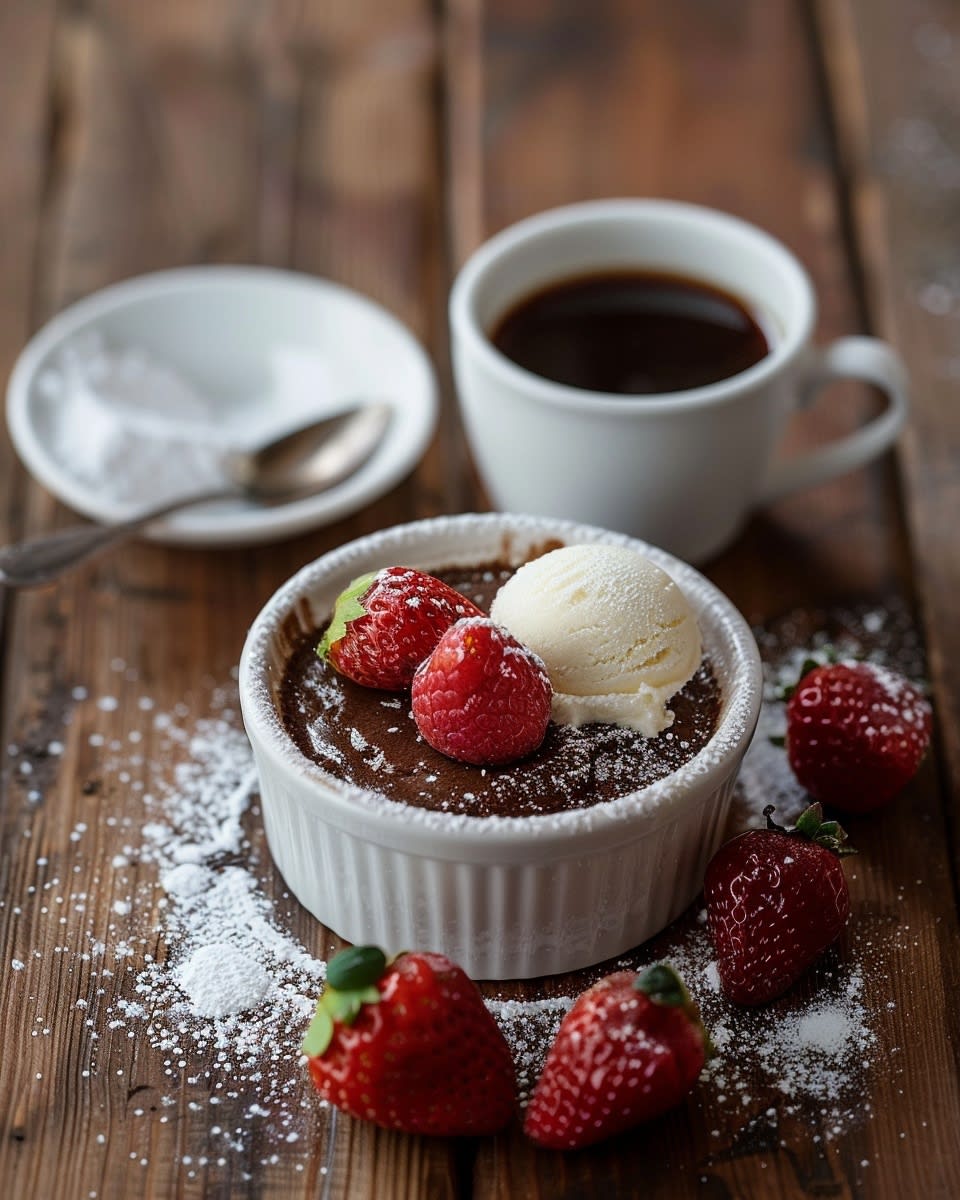 Moelleux au chocolat noir intense