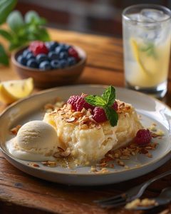 Moelleux au citron et amandes