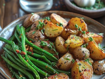 Recette de Poêlée de Haricots Verts à l’Ail : Délicieux et Facile à Faire