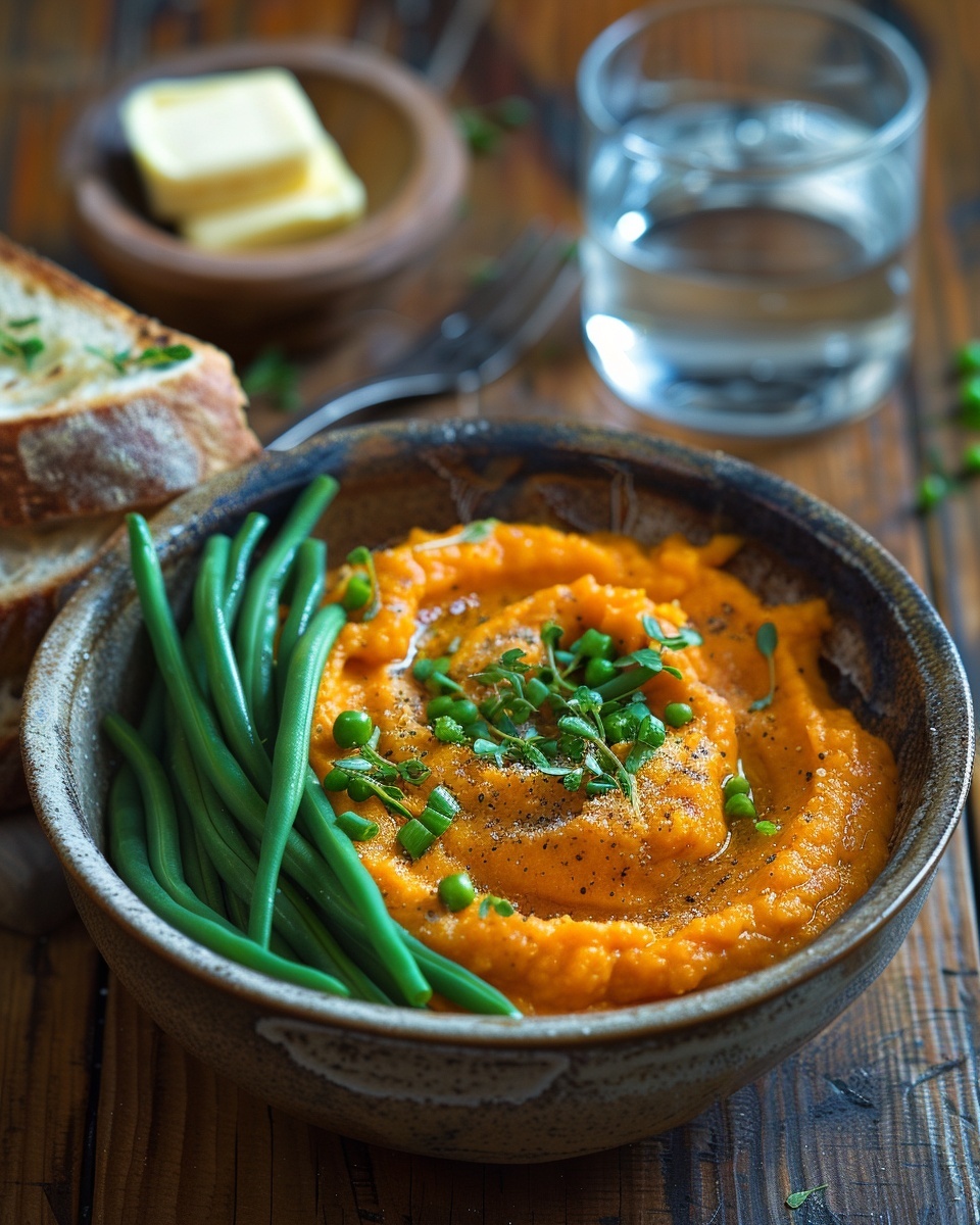 Purée de carottes maison