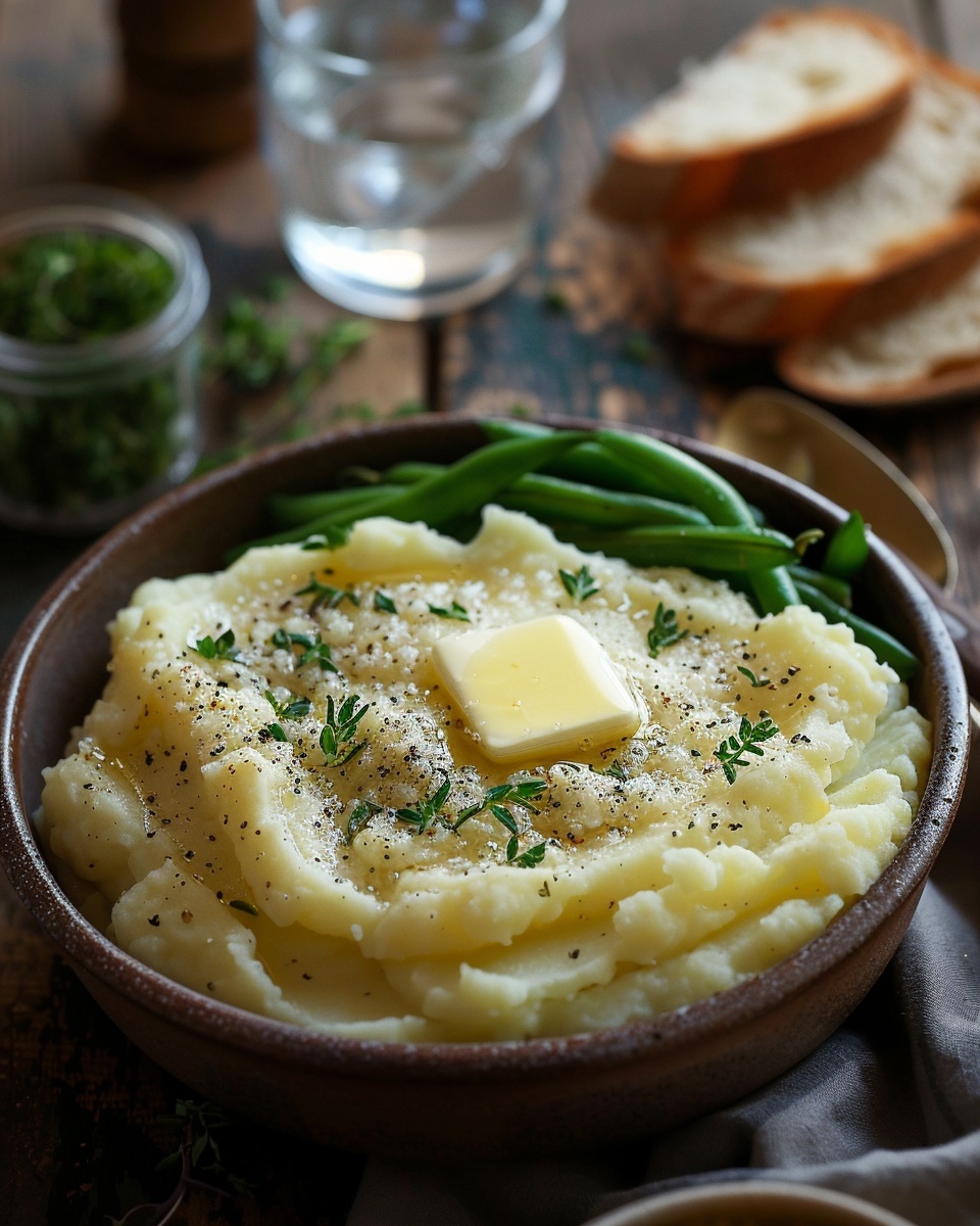 Purée de pommes de terre maison