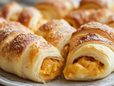 Rouleaux Citrouille Fromage : Recette Facile et Savoureuse