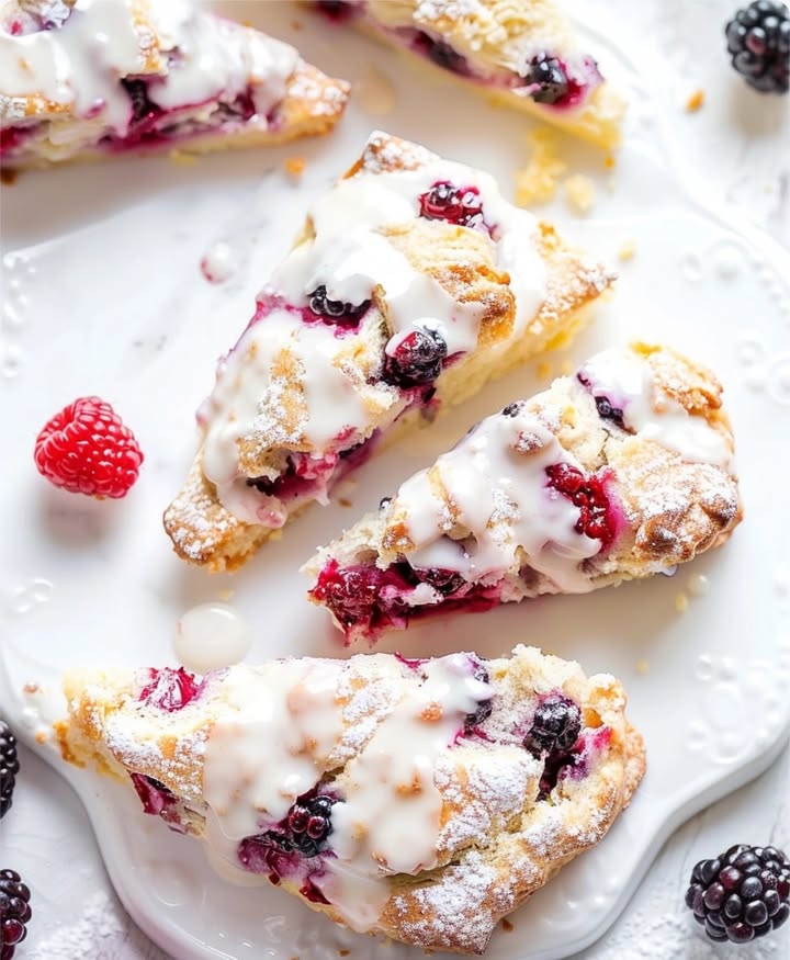 Scones Baies Glacés