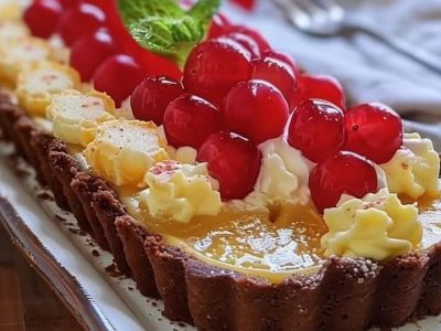Tarte Citron Cerises : La Recette Facile et Irrésistible