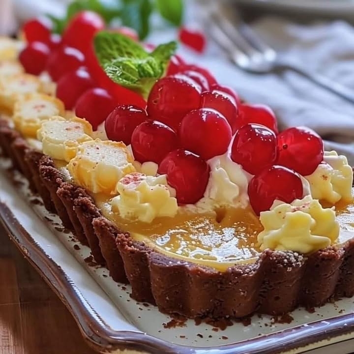 Tarte Citron Cerises