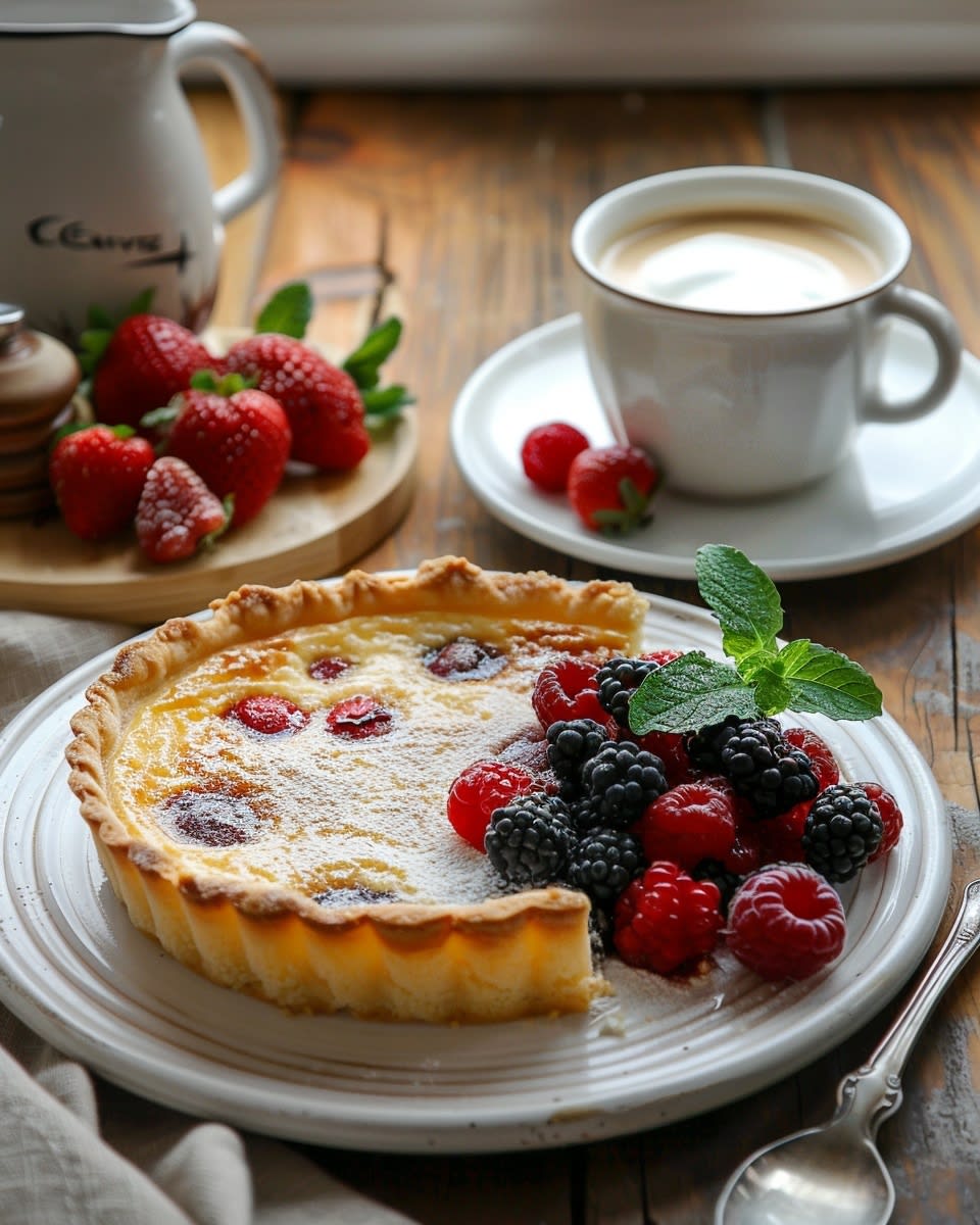 Tarte au fromage blanc