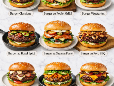 10 Burgers Délicieux à Tester