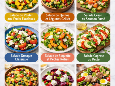 10 Recettes de Salades Composées à Tester