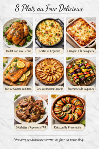 8 Plats au Four Délicieux