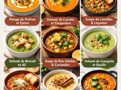9 Soupes et Veloutés Réconfortants